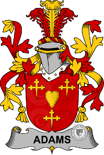 Adams family Coat of Arms