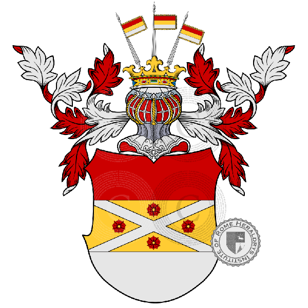 Knorr von Rosenroth family Coat of Arms
