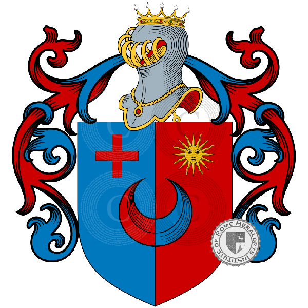 Accorri già Pazzi family Coat of Arms