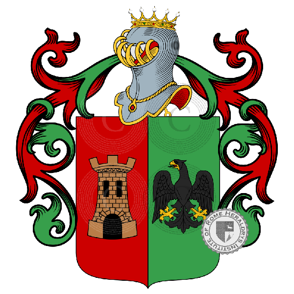 Zandonella family Coat of Arms
