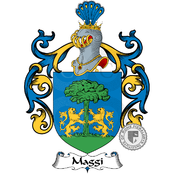 Maggi family Coat of Arms