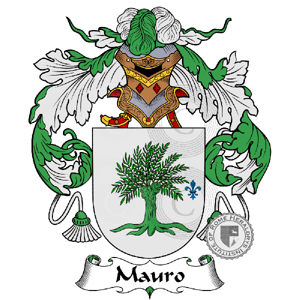 Mauro family Coat of Arms