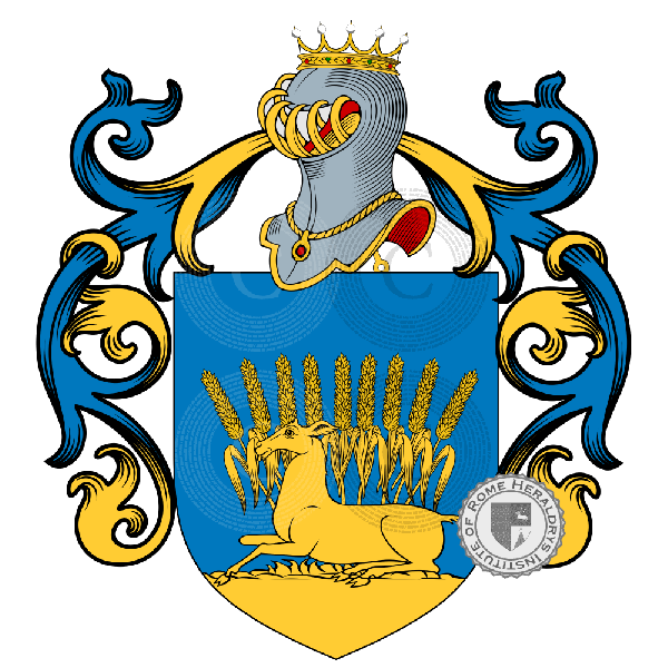 Cervini family Coat of Arms