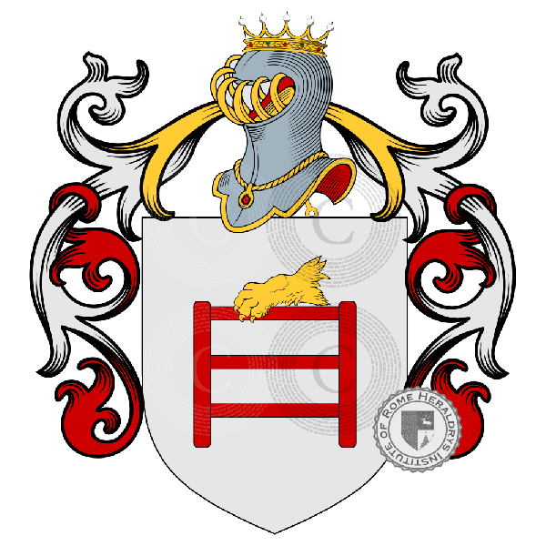 Pontedera family Coat of Arms