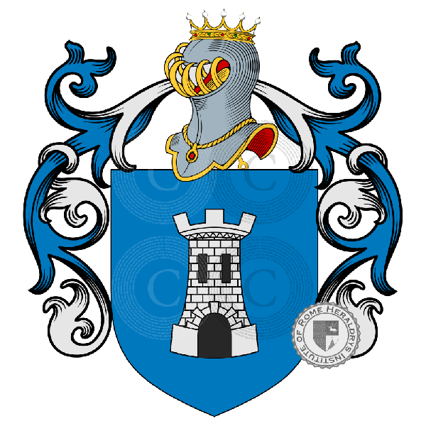 San Quirico family Coat of Arms