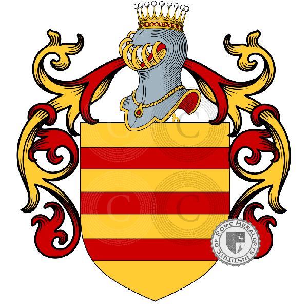Bonaccolsi family Coat of Arms