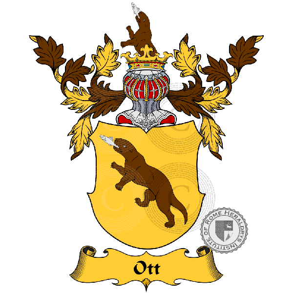 Ott family Coat of Arms