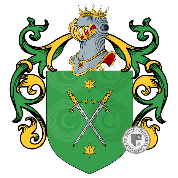 Rio family Coat of Arms