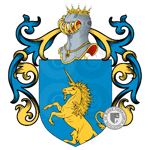 de Monte family Coat of Arms