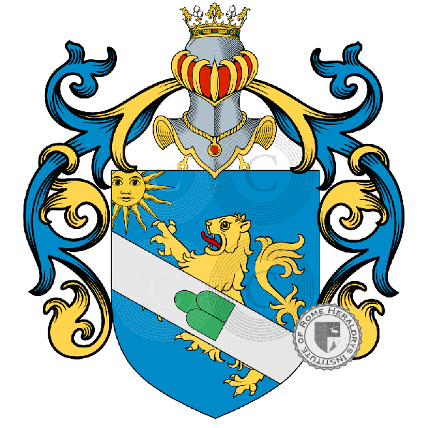 Spaventa family Coat of Arms