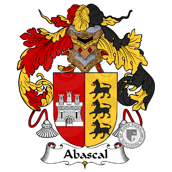 Abascal family Coat of Arms