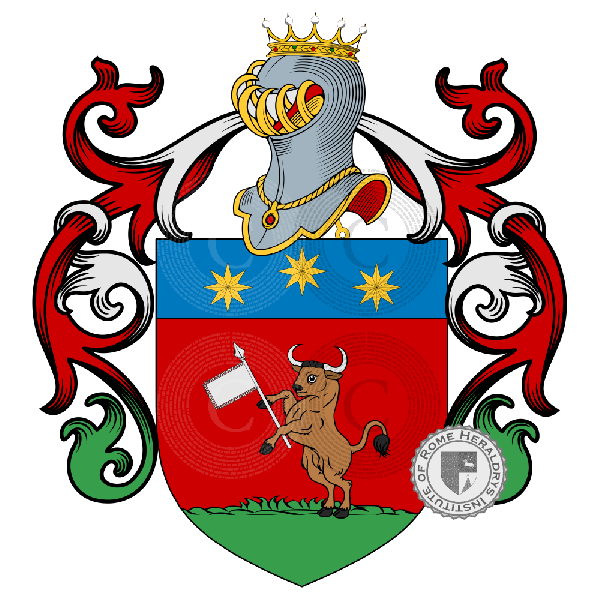 Bobi family Coat of Arms