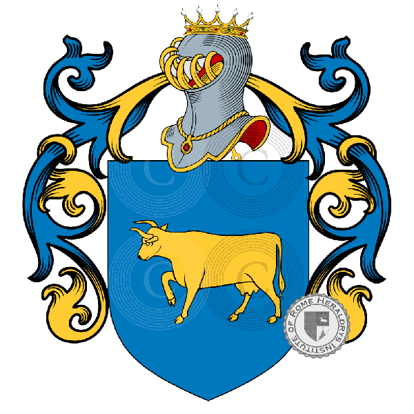 Vaccaro family Coat of Arms