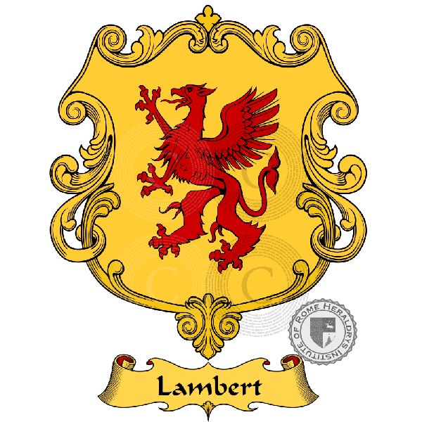 Lambert family Coat of Arms